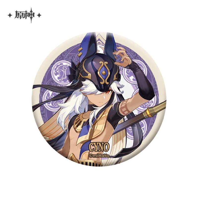 公式正規品「原神」縦絵/璃月港/モンデーシティシリーズキャラクターブリキバッジ|undefined