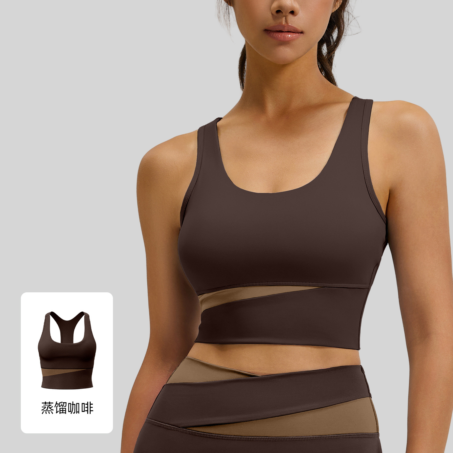 Juyitang almohadilla para el pecho desmontable hermosa espalda fitness ropa interior deportiva yoga sujetador deportivo a prueba de golpes de alta resistencia