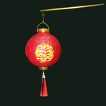 儿童手提古风灯笼元宵节手提发光宫灯中秋节风琴灯笼中秋节纸灯笼