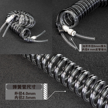 2升便携式焊炬 燃氧气管PU黑白管 弹簧快插气管2L焊枪4mm连接软管