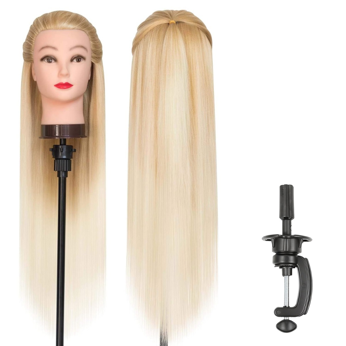 Maniquí de Cabeza para Peluquería de Fibra de Alta Temperatura image 7