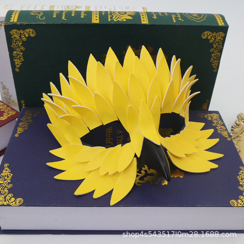 Halloween transfronterizo nueva máscara de plumas de boca de pájaro mitad cara cosplay accesorios de vestuario máscara de baile de maquillaje mujer