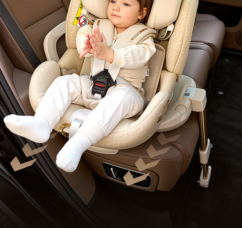 Hagaday Hakada Safety Seat for Infants and Children Aged 0-12, Suitable for Car Use, with Ventilation