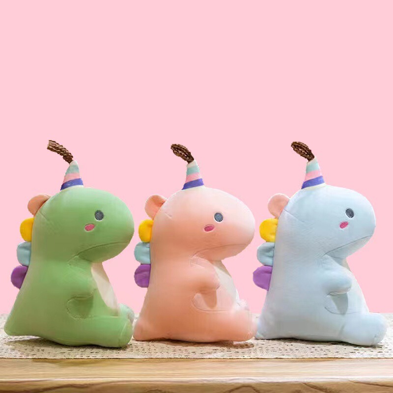 Candy dinosaur doll unicorn plush toy Ragdoll pillow birthday gift doll cute little dinosaur