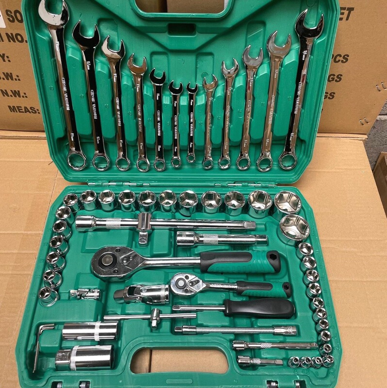Minda Hardware 150 ピース自動車修理ツールセット車の修理セットソケットレンチ組み合わせツール修理|undefined