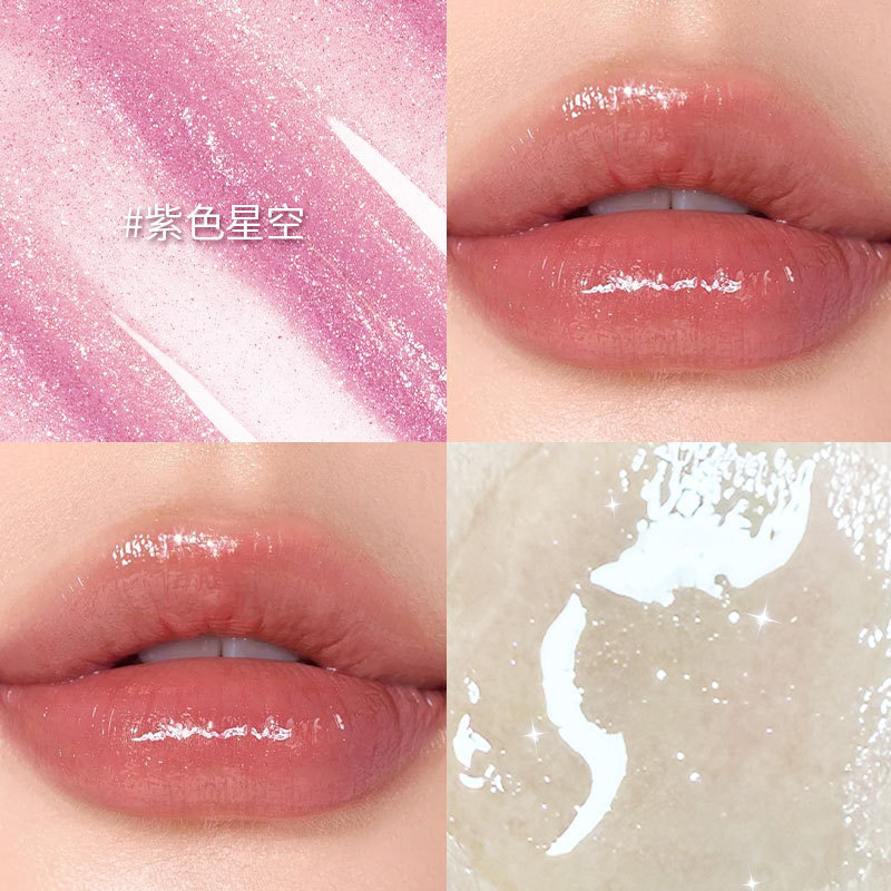 OMGA espejo de agua esmalte labial miel labial transparente no fácil de descolorar estudiantes de la parte de la cara Tuk Tuk lipstick lipstick barato image 8