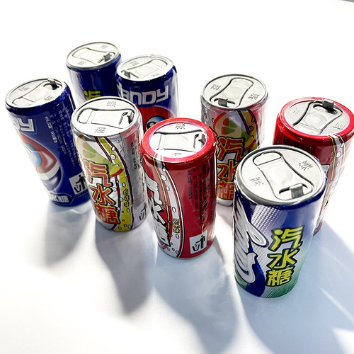 10g Nanchuan Cola Hard Candy Lemon Sprite Candy Beverage Candy Nostalgic Snack Soda Candy 30 Bottles/Case