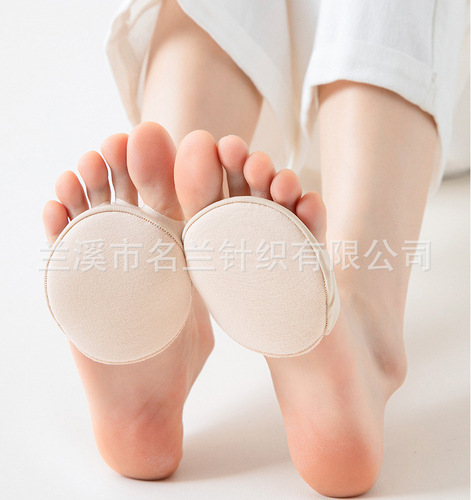 Summer five-toe socks for women, forefoot five-toe socks, half-split toe thin cotton socks, high heels, sandals, socks for women