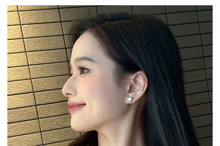 Mặt dây chuyền ngọc bích tự nhiên A hàng xanh nước biển không làm gì, khung bạc sterling đính đá chi tiết 21