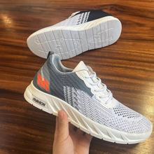 春秋季新款男鞋潮流百搭网面透气鞋防滑跑步鞋休闲鞋子男士运动鞋