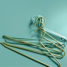 鹅型裤架裤夹z字形裤架裙夹家用收纳神器加粗太空铝合金裤子衣架