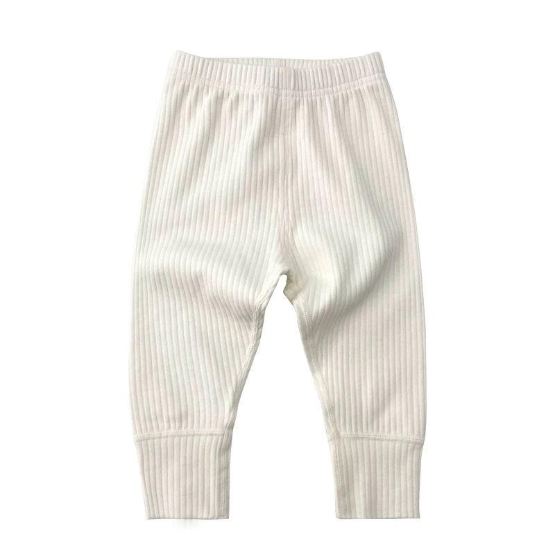 Brand children's knitted spring trousers for early age