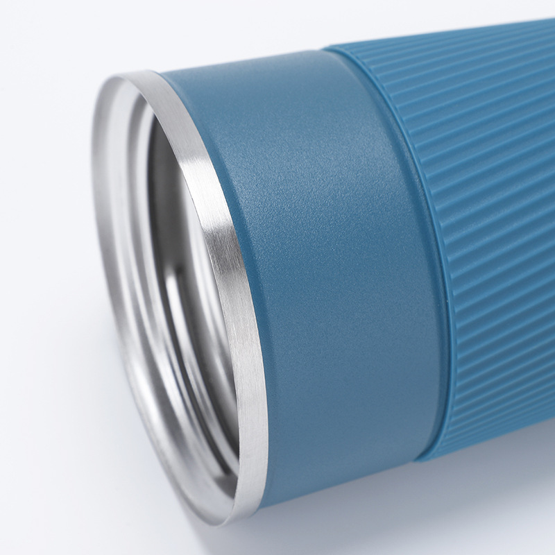 Taza de vacío de suministro directo de comercio exterior taza de café de acero inoxidable 304 taza de mano creativa taza de agua de coche de oficina al por mayor