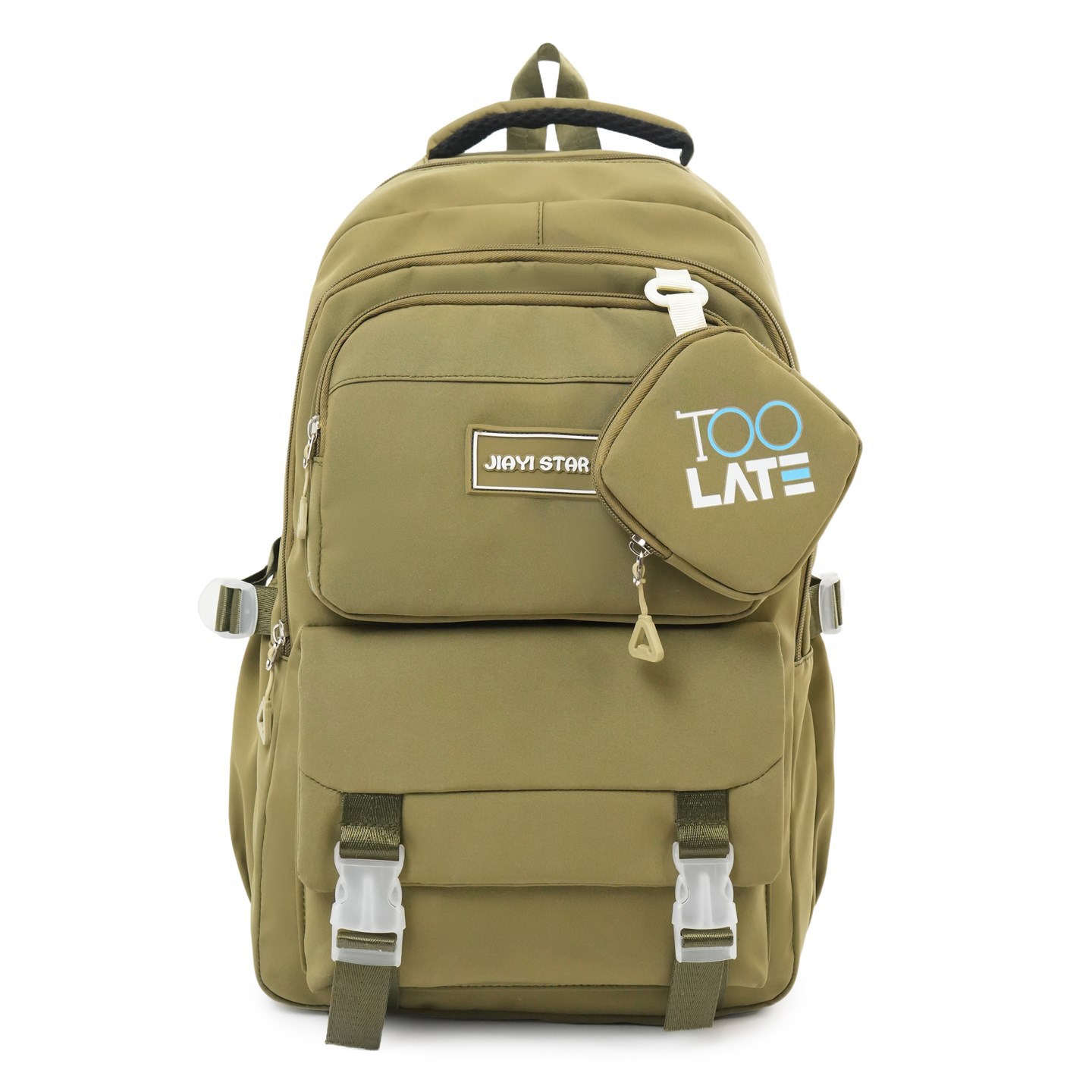 Mochila de dibujos animados de gran capacidad, mochila de escuela secundaria simple y encantadora, tendencia casual para estudiantes universitarios, libro de parejas