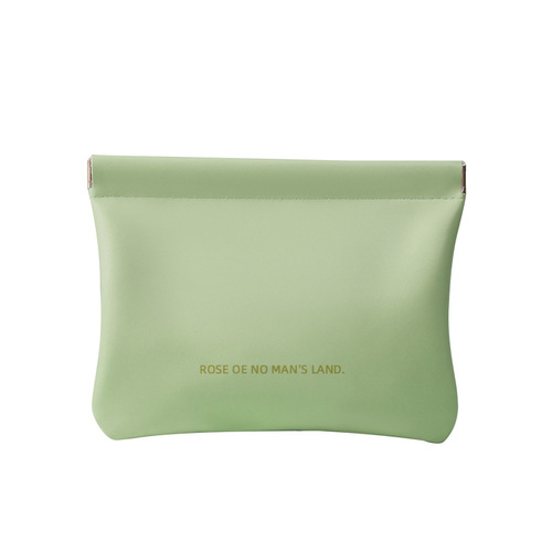 Automatic closing data cable storage bag airpod headphone storage bag charger cosmetics lipstick storage bag