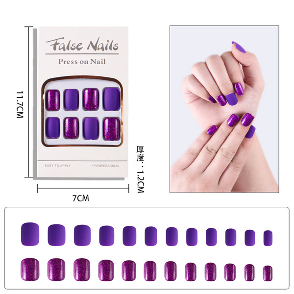 short nail stickers for manicure for nails