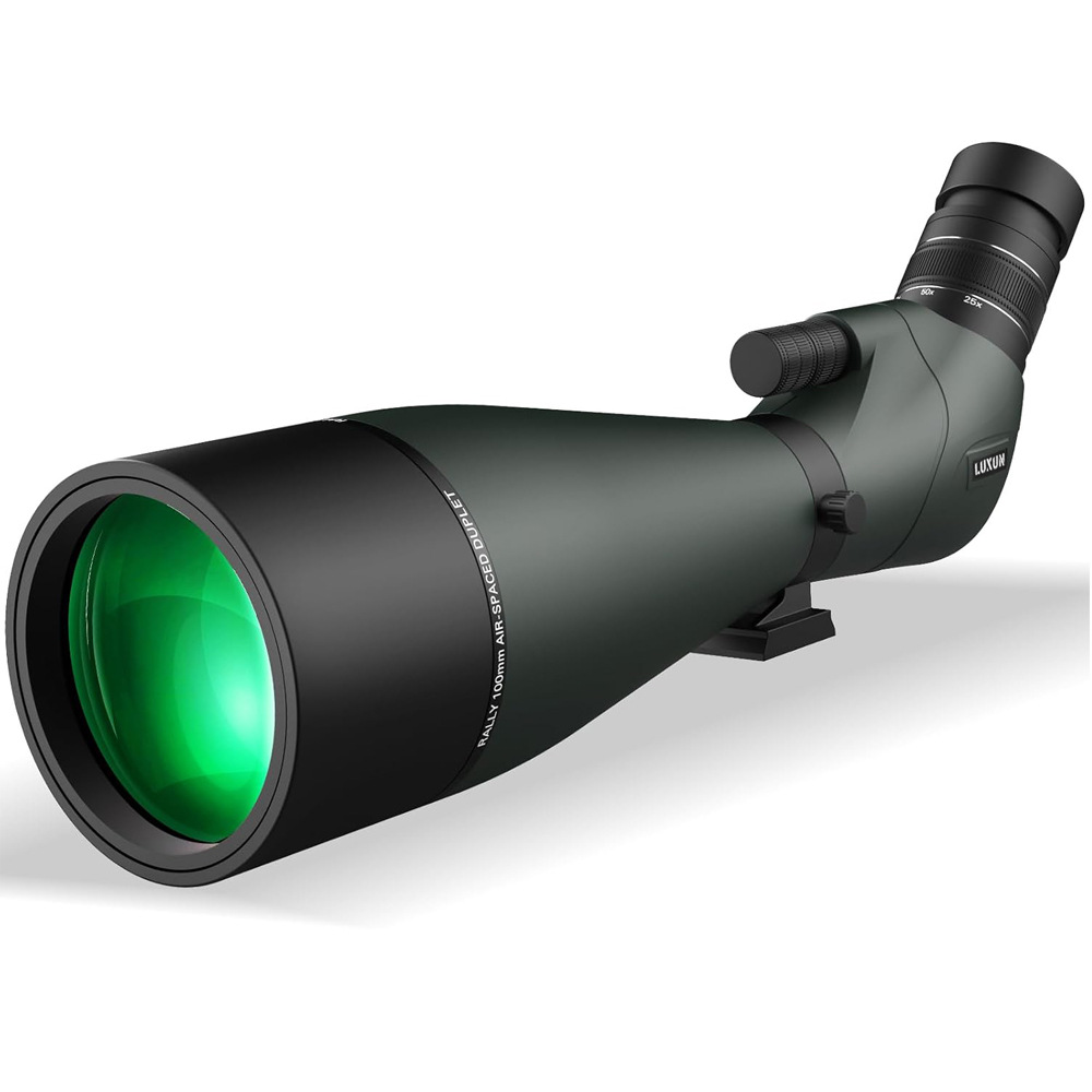 新款25-75X100大口径观鸟镜防水观靶镜高清微光夜视单筒望远镜