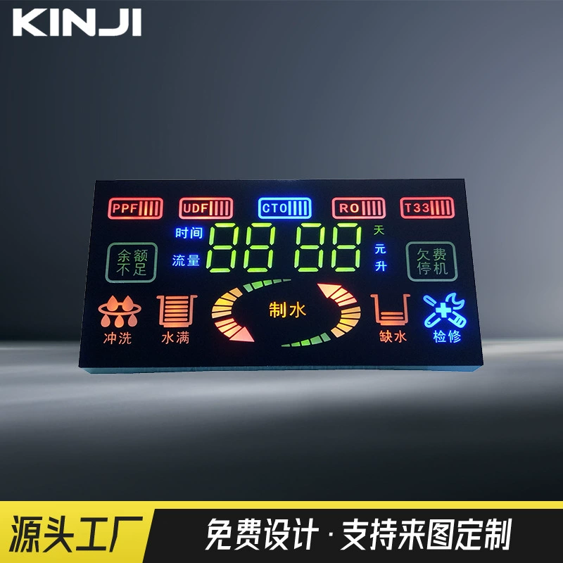 Источник завод прямой поставки светодиодный диспенсер цифровой цветной экран дисплей полный цвет