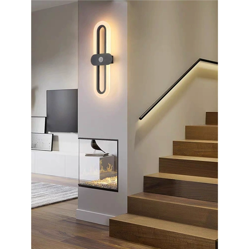 Physiological induction smart wall sconce for stairs for bedroom