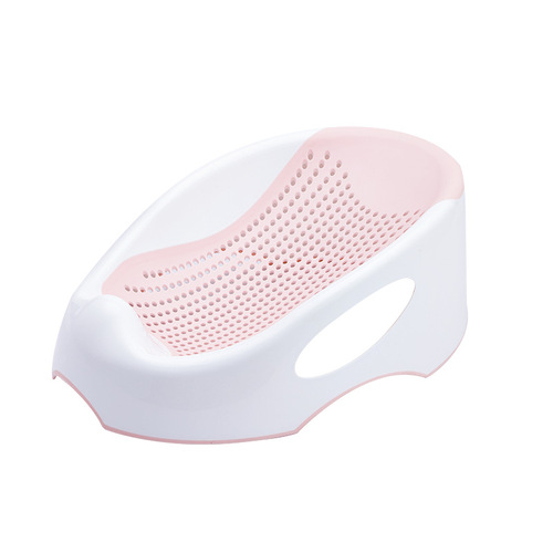 Baby bath artifact can sit and lie down universal newborn baby bathtub lying bracket bath mat bath net bath bed bath rack