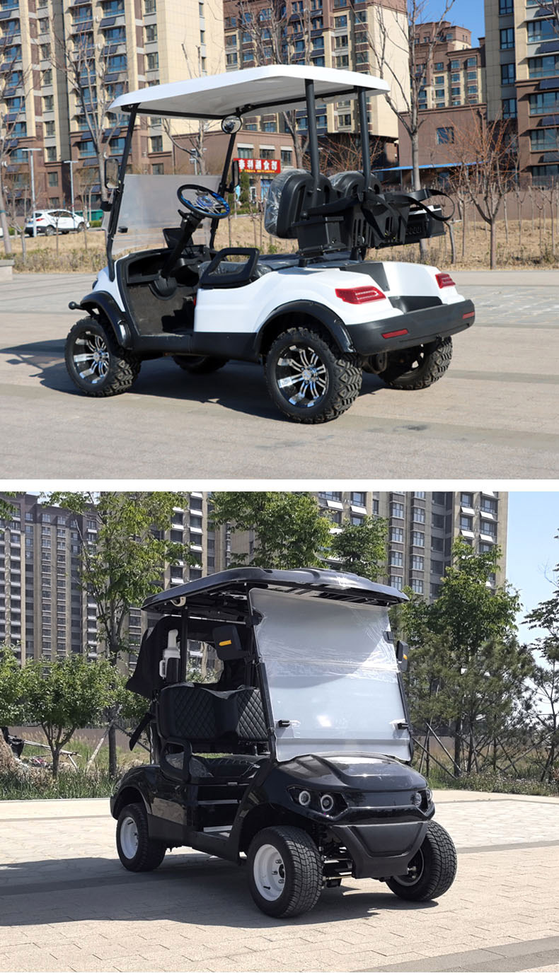 Customized 4-Seat 6-Seat Golf Cart Park Tour Shuttle Sightseeing Car Hotel Electric Golf Cart
