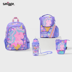 オーストラリアのカバンのスマイルグー小学生の中号の大きいサイズの肩はマイナスの超軽いリュックサックの漫画の肩のレジャーのカバンを減らします。
