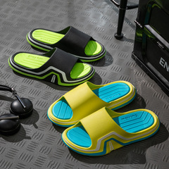 New slippers for women to wear outside in summer, trendy men's Korean version, casual couples, non-slip soft bottom slippers wholesale