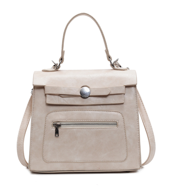 Moda transfronteriza contraste de color bolso de hombro de mano de mujer 2025 nueva moda versátil bolso de transporte