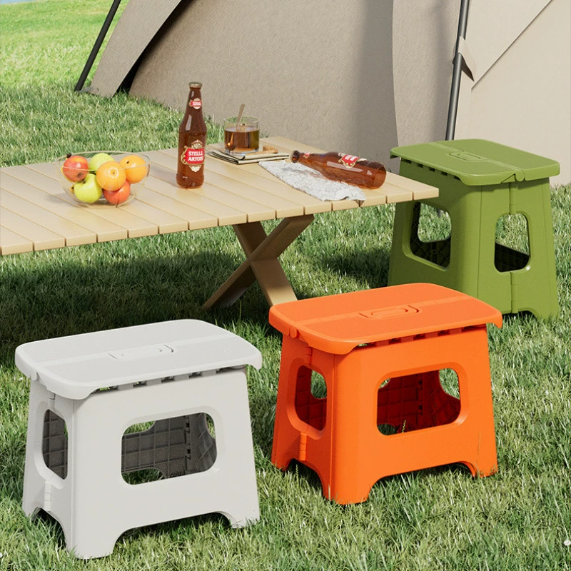 Утолщенный складной табурет для взрослых, для кемпинга на открытом воздухе, для рыбалки, портативный бытовой детский маленький складной табурет-лестница, табурет для художественного эскиза.