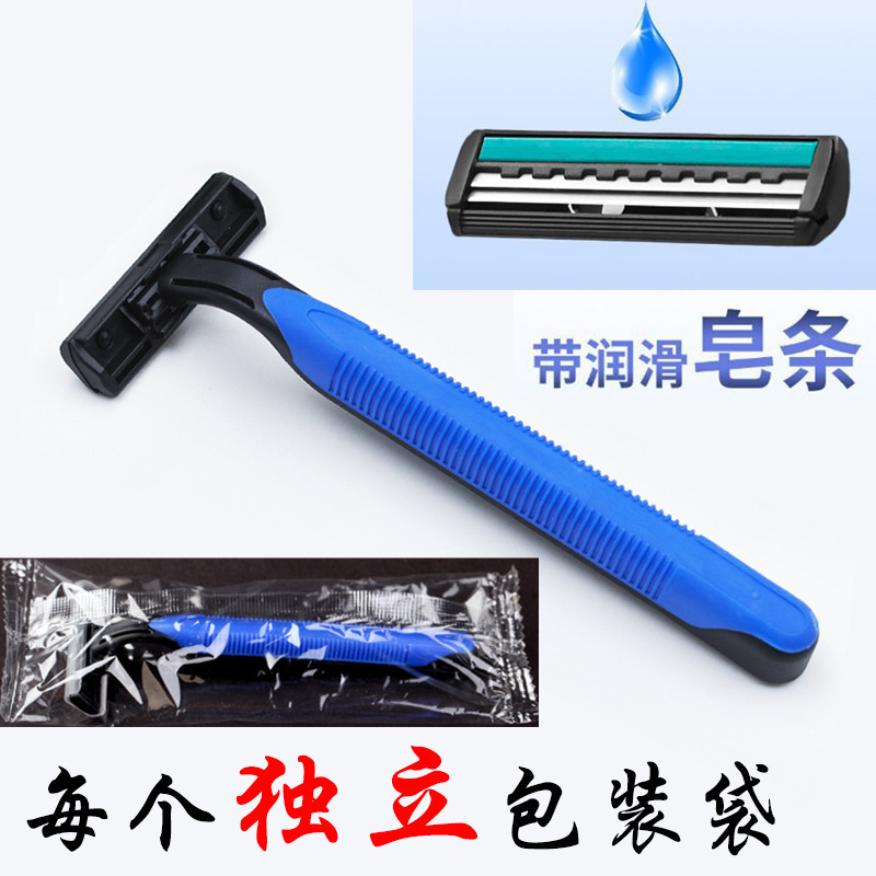 Star hotels supply disposable wheat straw to degrade stainless steel shaver, stainless steel shaver hotel toiletries must be planed