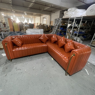 KTV sofa Deck Bar nightclub music theme restaurant balcony sofa high-end clean Bar U-shaped L-shaped sofa