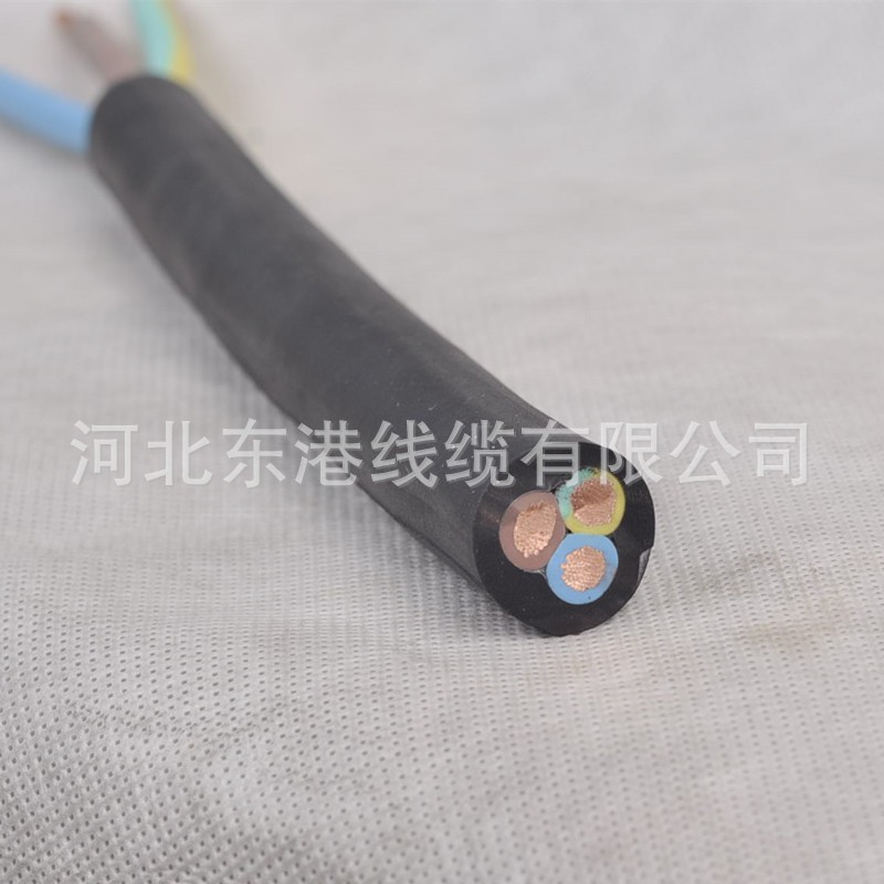 CCC认证柔性阻燃铜丝50mm²橡胶软电缆