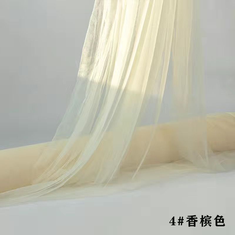 婚礼椅背装饰纱瑞士纱扶手背景装饰帷幔高密度欧根纱婚庆装扮网纱|undefined