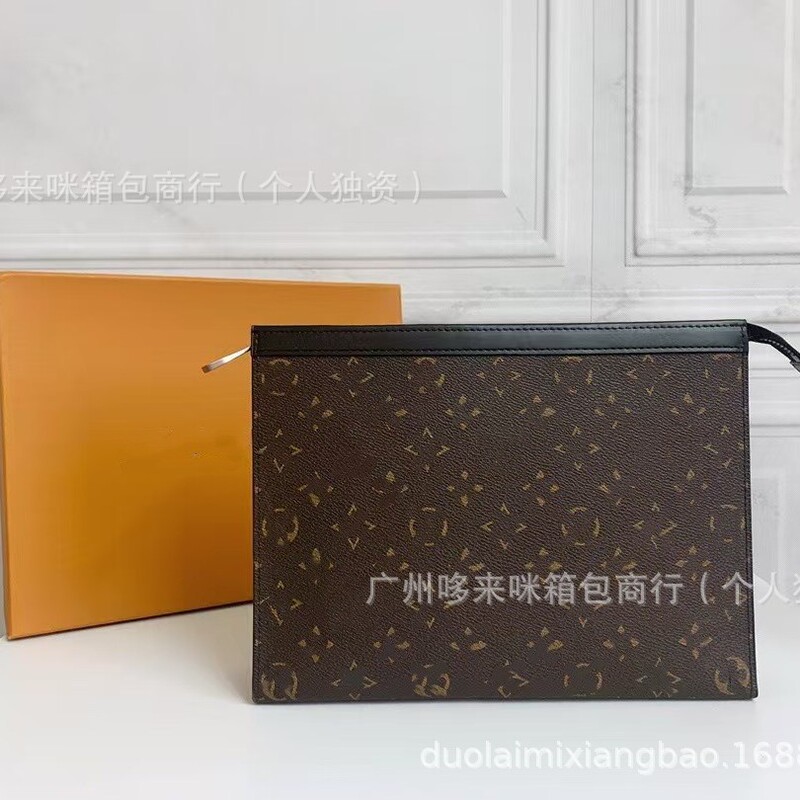 Cross-Border Lujia Lao Hua Wallet Card Holder Passport Holder Fashionable Simple Document Holder Clutch Bag Factory Direct Sale Cross-Border Lujia Lao Hua Wallet Card Holder Passport Holder Fashionable Simple Document Holder Clutch Bag Factory Direct Sale