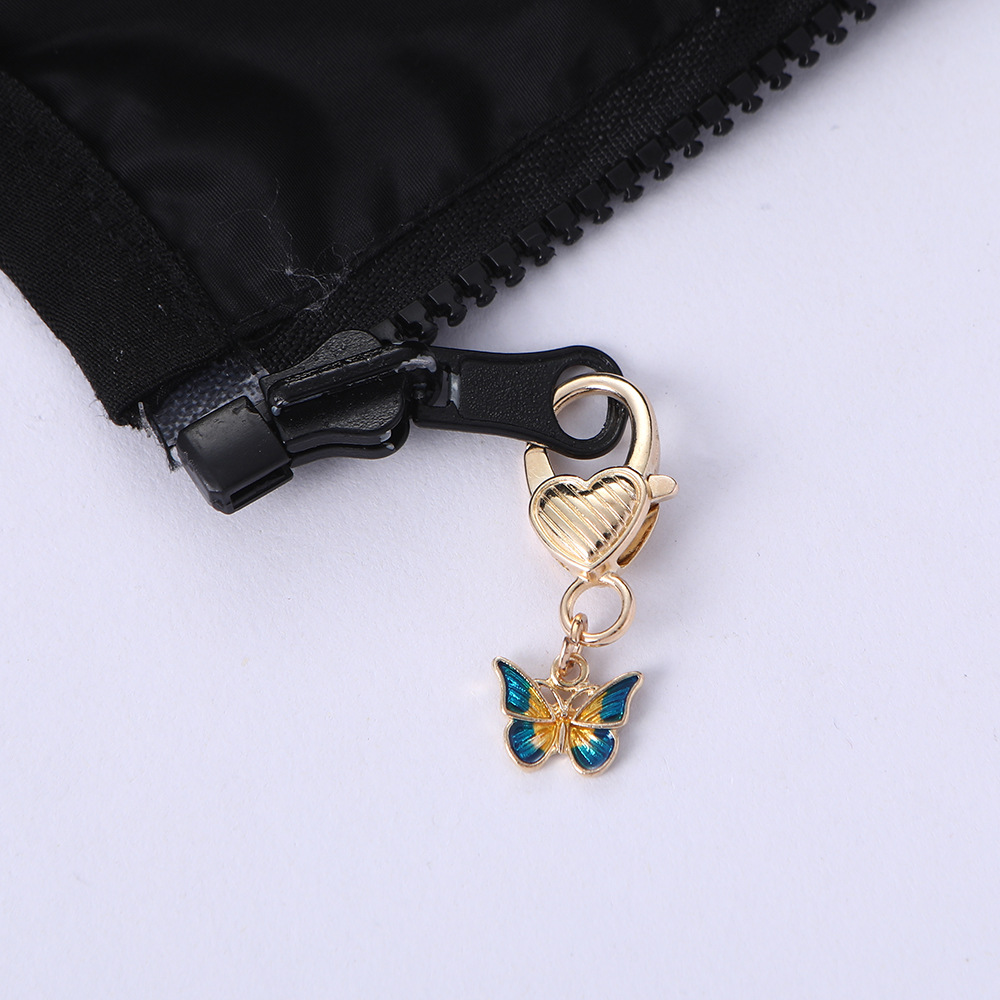 Mignon Tortue Chat Papillon Alliage Unisexe Pendentif De Sac Porte-clés display picture 1