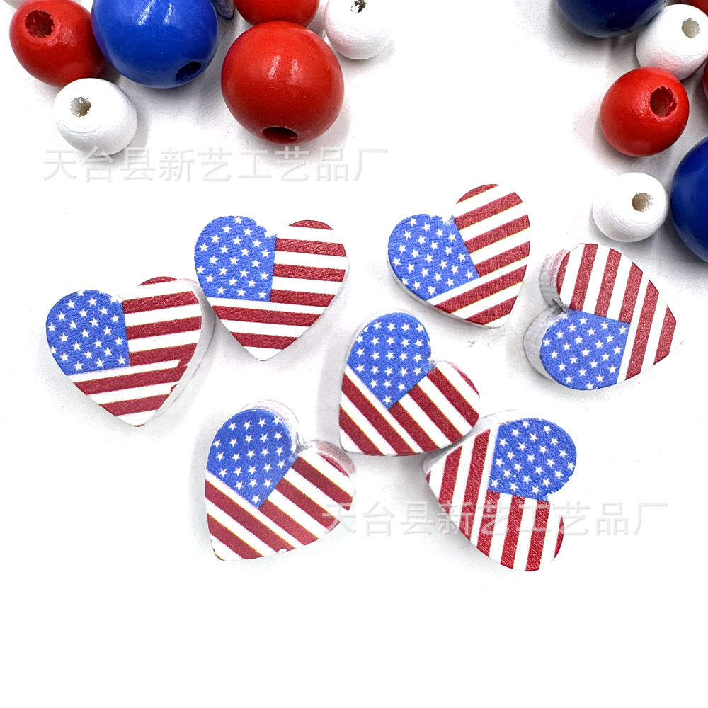 爱心国旗20mm