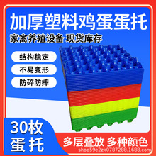 鸡蛋托盘 塑料鸡蛋架 30枚装 长途运输 家用蛋托 周转托 高温防震