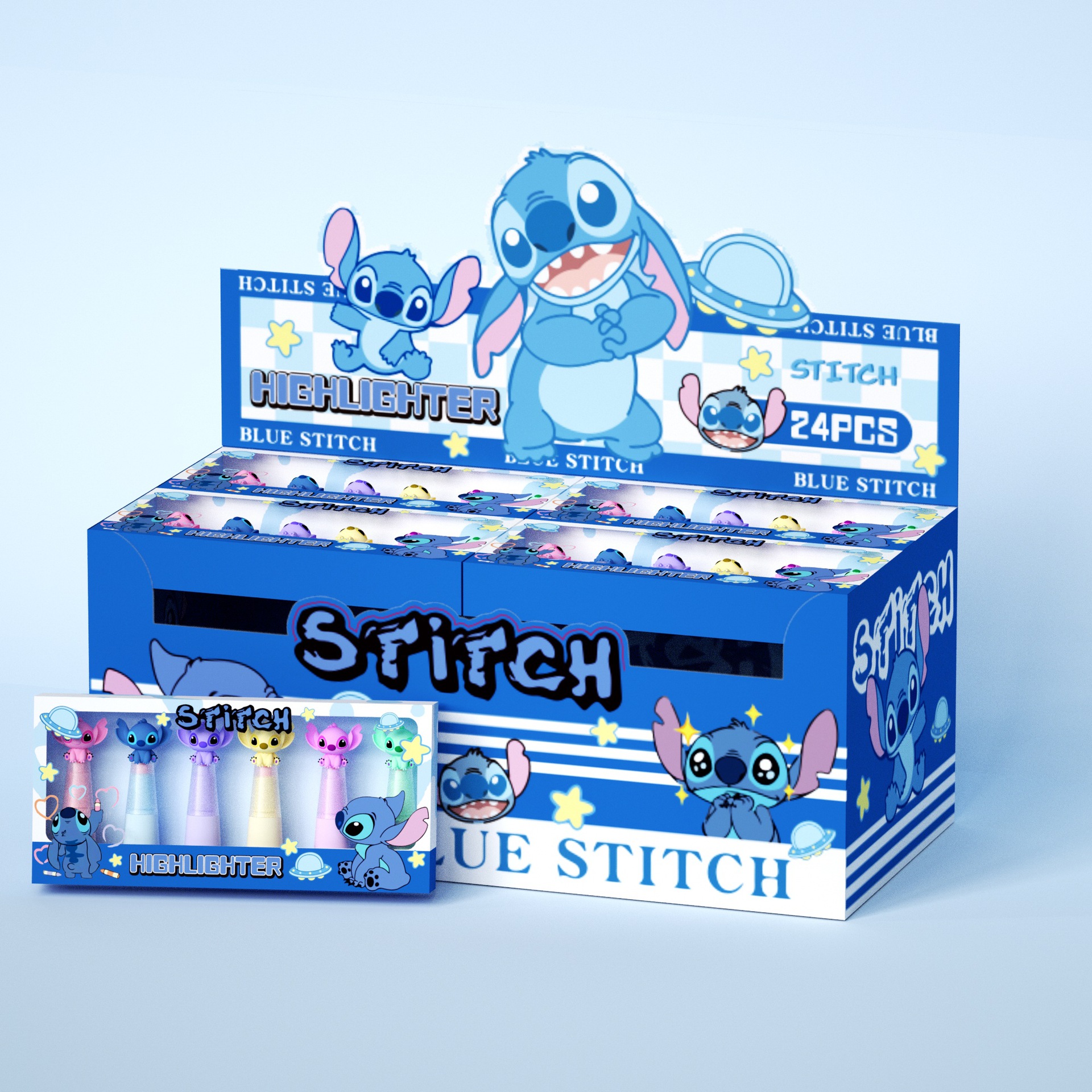 Papelería escolar Kapibala resaltador de alto valor carpincho de dibujos animados de alto valor bolígrafo de color marcador juego de regalo para estudiantes