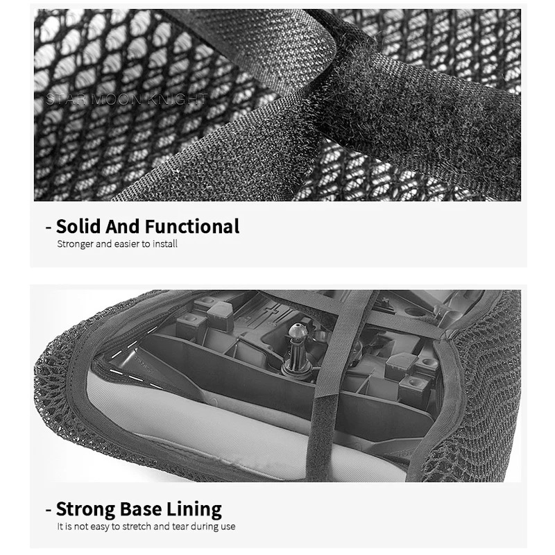 Suitable for Himalayan 411 2016-22 Motorcycle Seat Cover Seat Protection Pad Mesh Seat Cushion Bmw