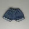Denim blue roll edge