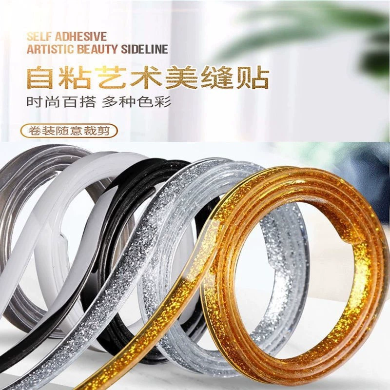 Уплотнительная лента для швов плиты и раковины, водонепроницаемая наклейка, защита от плесени, декоративная самоклеящаяся кухонная маслостойкая наклейка, предотвращающая обрастание.