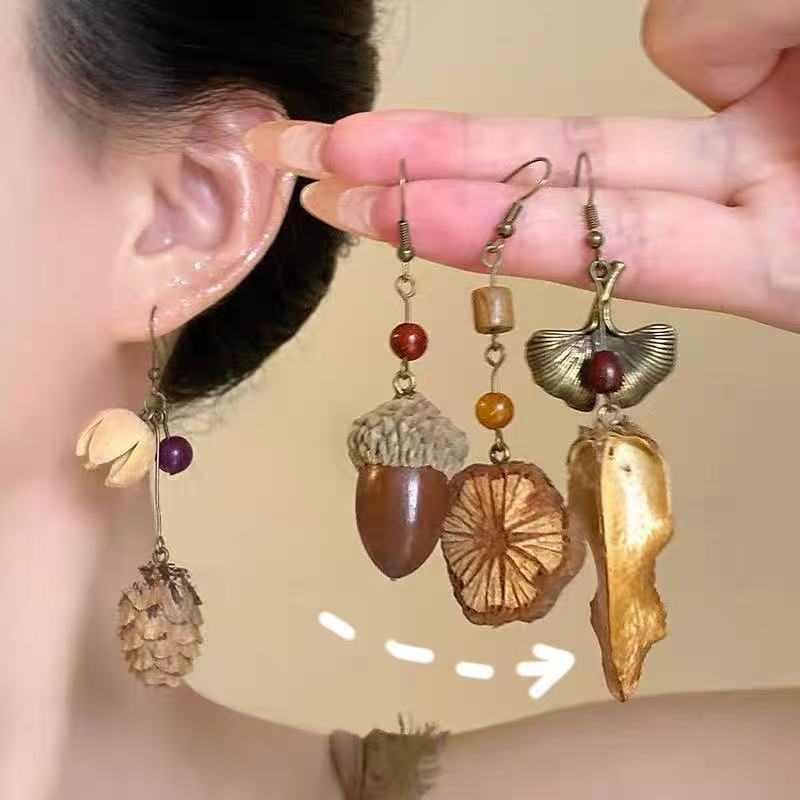 Three-color fruit shell (pair) R5544A