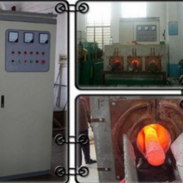 中频感应电源中频锻造炉 铜棒加热炉