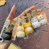 Мультяшные оригинальные трендовые модные ключи от машины, брелок, подвеска