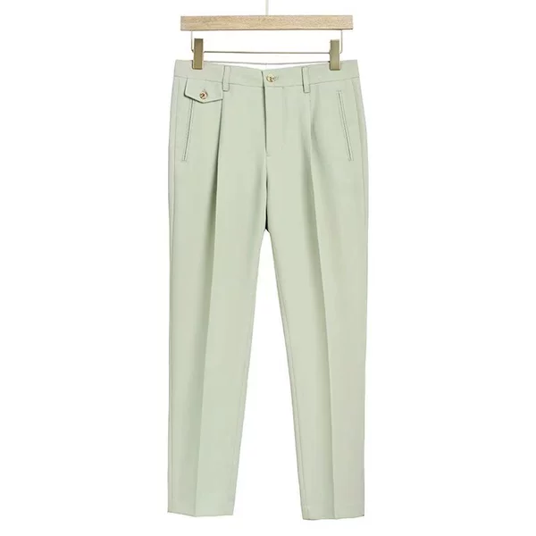 Green trousers