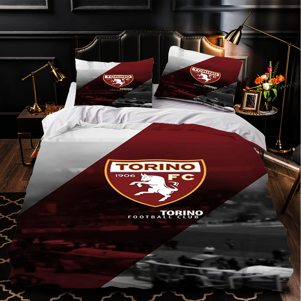 Copa del Mundo ropa de cama de tres piezas set transfronterizo temu para diseñar logotipo de fútbol impresa 3D sábanas molid sábanas cubiertas