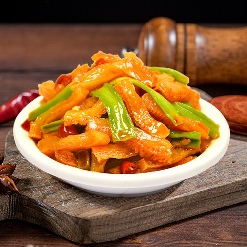 Ai Yan Konjac Pickled Vegetables with Spicy Garlic and Sour Spicy Flavor Snack for Craving and Watching TV Wholesale Selling