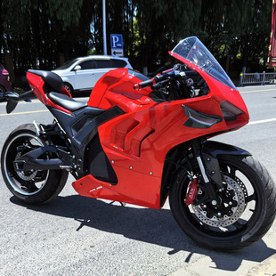 現跨境出口V6高速電摩72V 500W小忍者R6大魔鬼蛟龍 電動二輪摩托