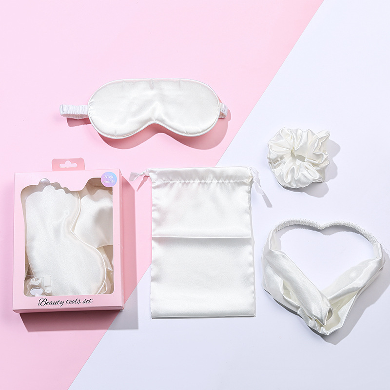 High-end Silk Eye Mask For Sleep Light Blocking And Fatigue Relief_voghion.com