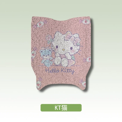 Shark 90 Special Foot Pad: Electric vehicle foot mat - yadi-white-shark-7090-short-version-without-side-steps-kitty-cat